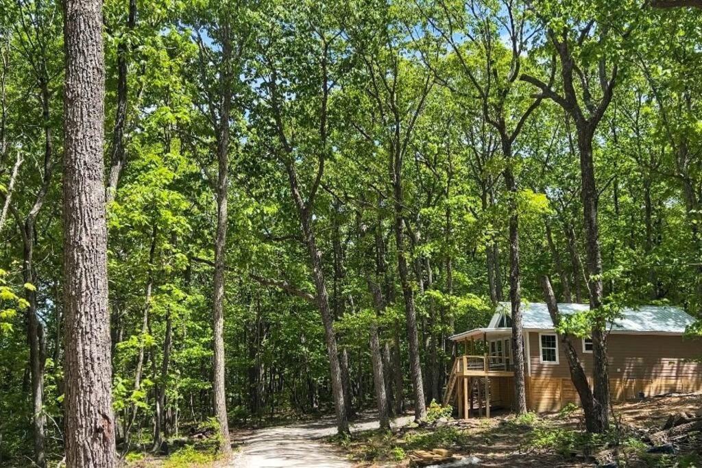 Coyote Cabin At Woodland Retreat At Desoto Beside Desoto State Park Fort Payne Ngoại thất bức ảnh