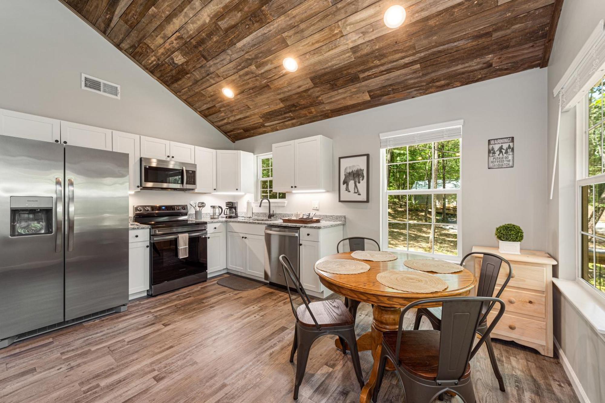 Coyote Cabin At Woodland Retreat At Desoto Beside Desoto State Park Fort Payne Ngoại thất bức ảnh