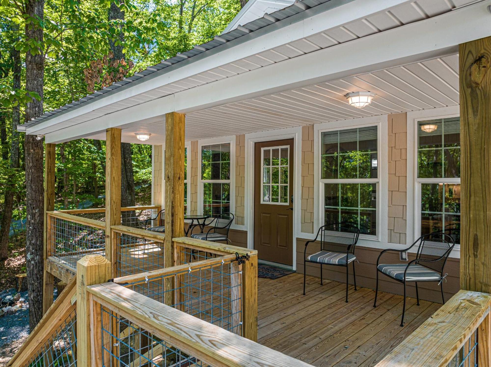 Coyote Cabin At Woodland Retreat At Desoto Beside Desoto State Park Fort Payne Ngoại thất bức ảnh